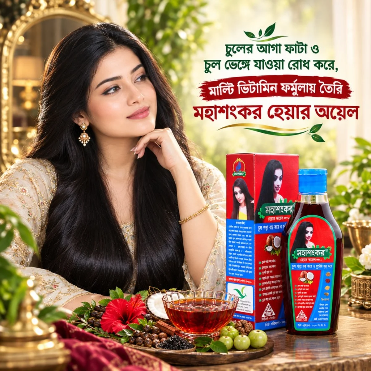 মহাশংকর হেয়ার অয়েল (Mahashankar Hair Oil) - Photo